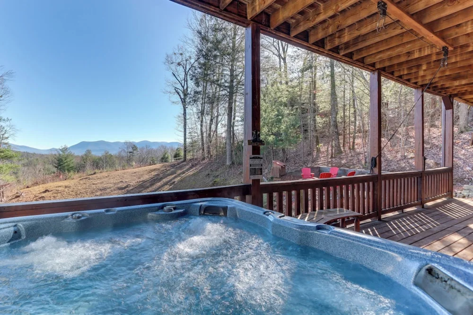 Ellijay Hideaway w/ Hot Tub, Views & Game Room!