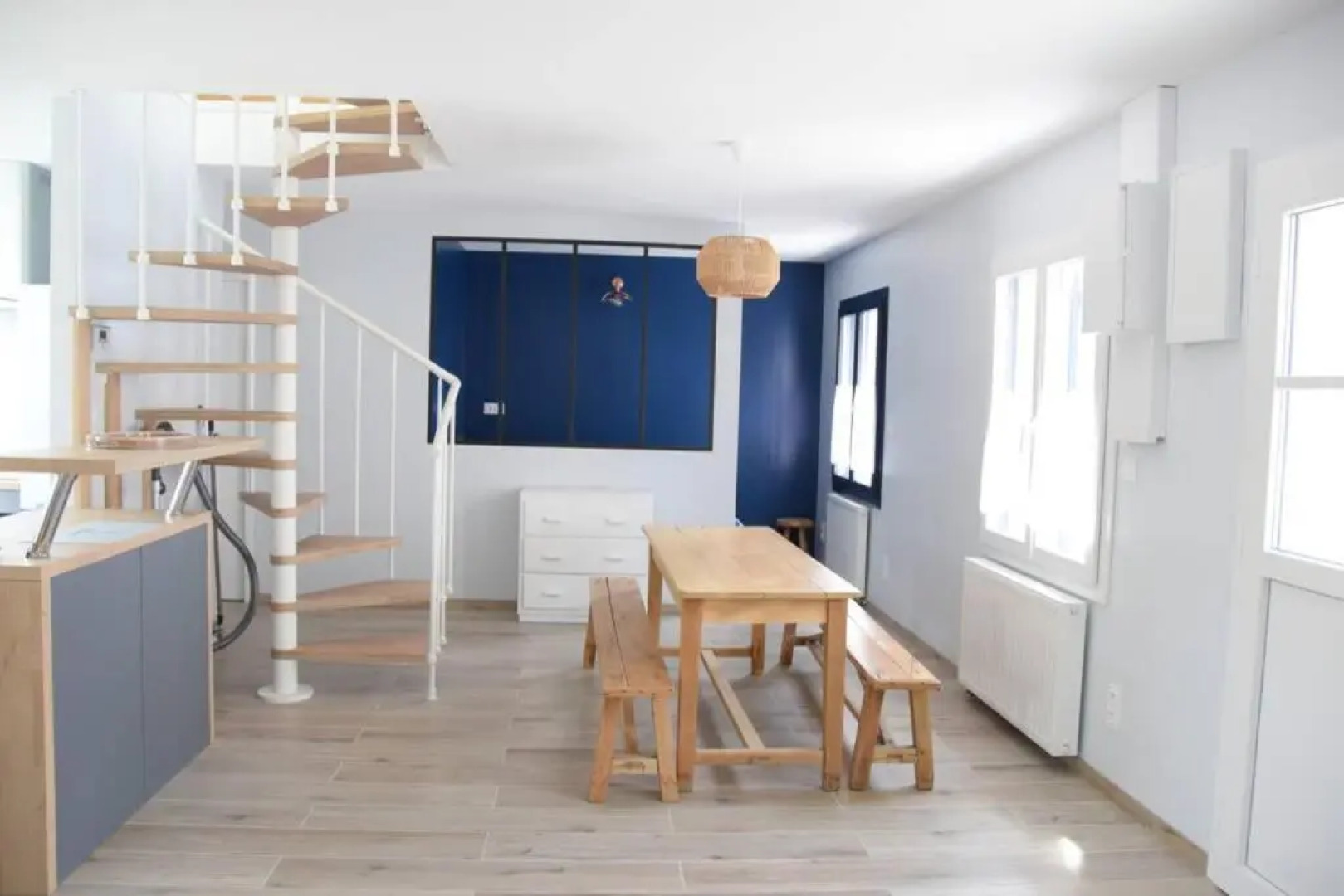 Maison au bord de la plage