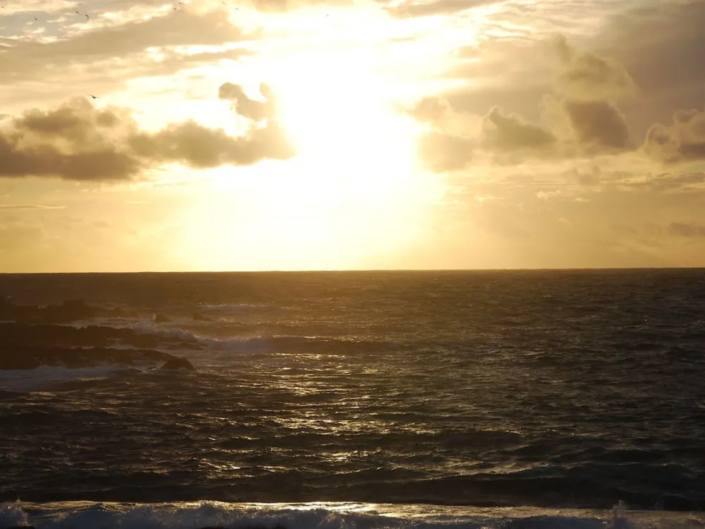 Nice House a Stone's Throw Away From the Strong Rocky Coast