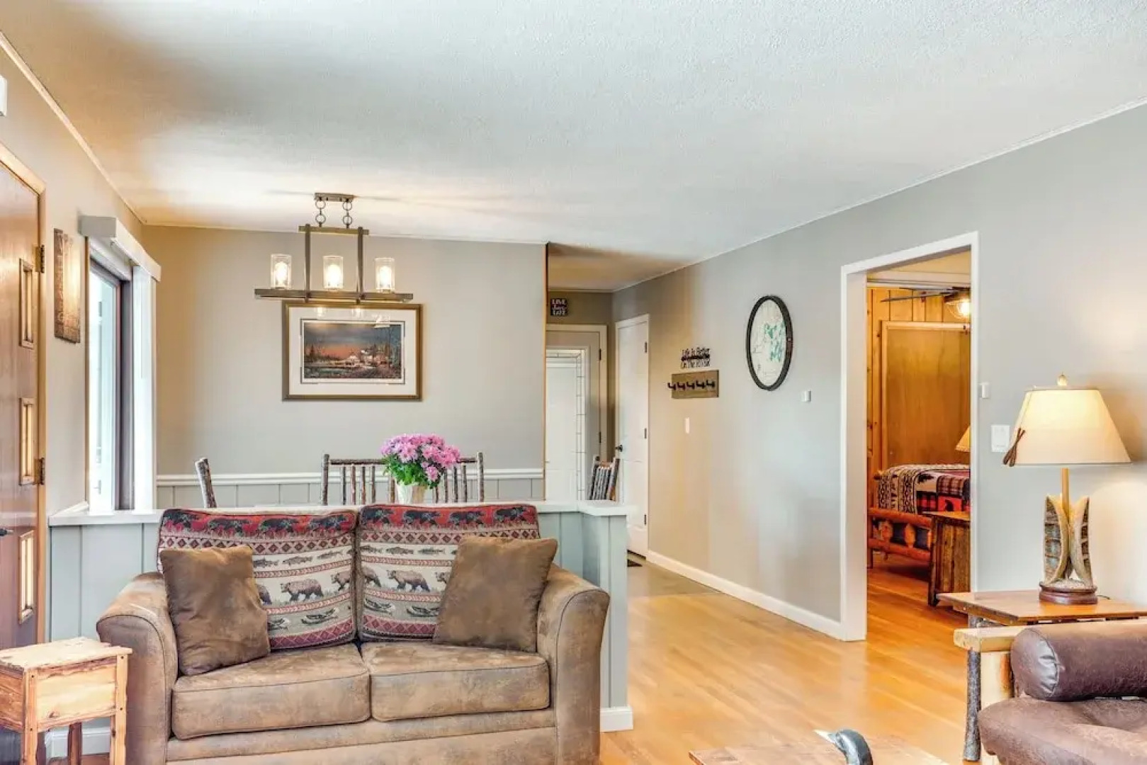 Dock + Fire Pits: Lakefront Retreat in Eagle River