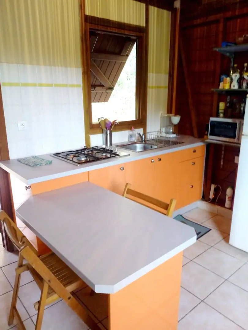 Bungalow With one Bedroom in Le Gosier, With Pool Access, Furnished Ga