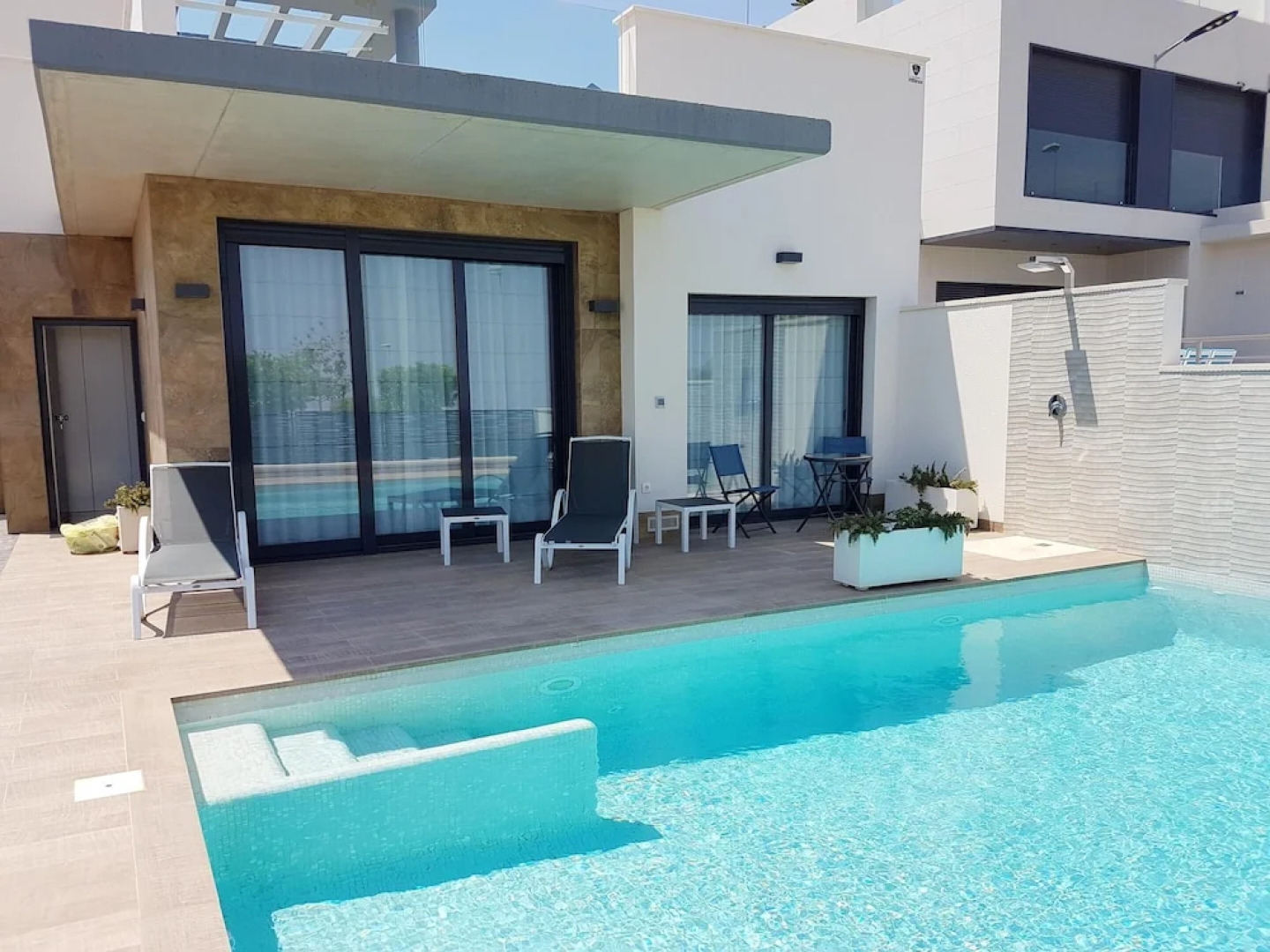 Villa With 2 Bedrooms in San Miguel de Salinas, With Wonderful sea Vie