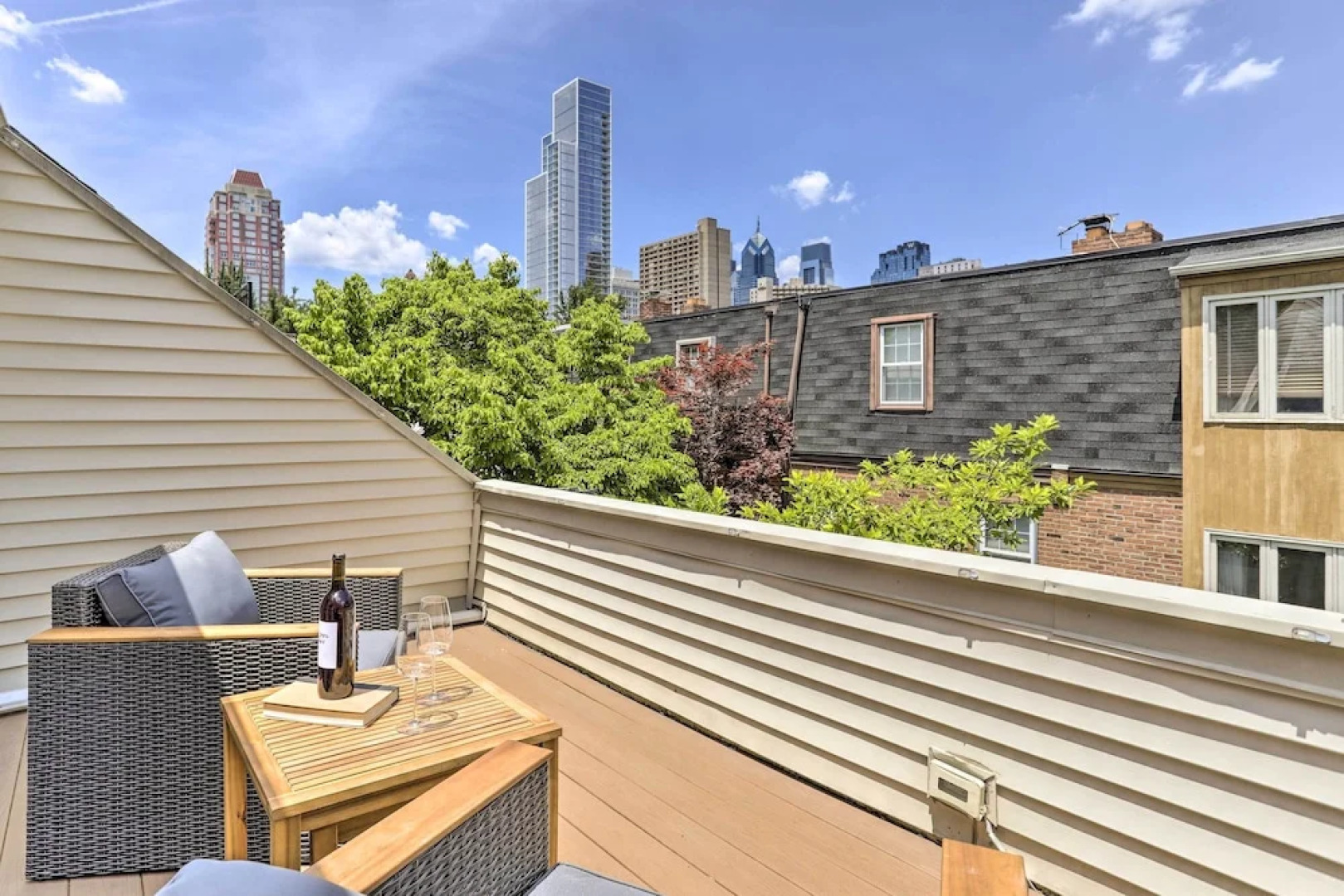 Central Philly Townhome w/ Patio & City Views!