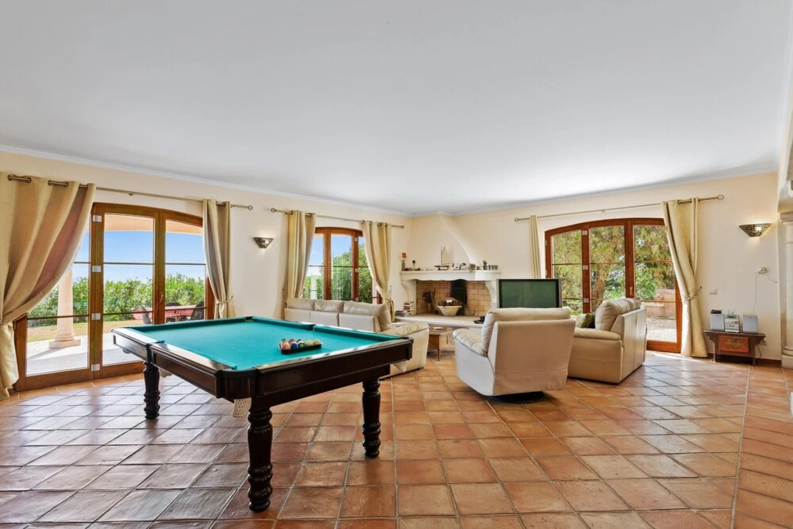 Villa With 4 Bedrooms in Tunes, With Wonderful City View, Private Pool