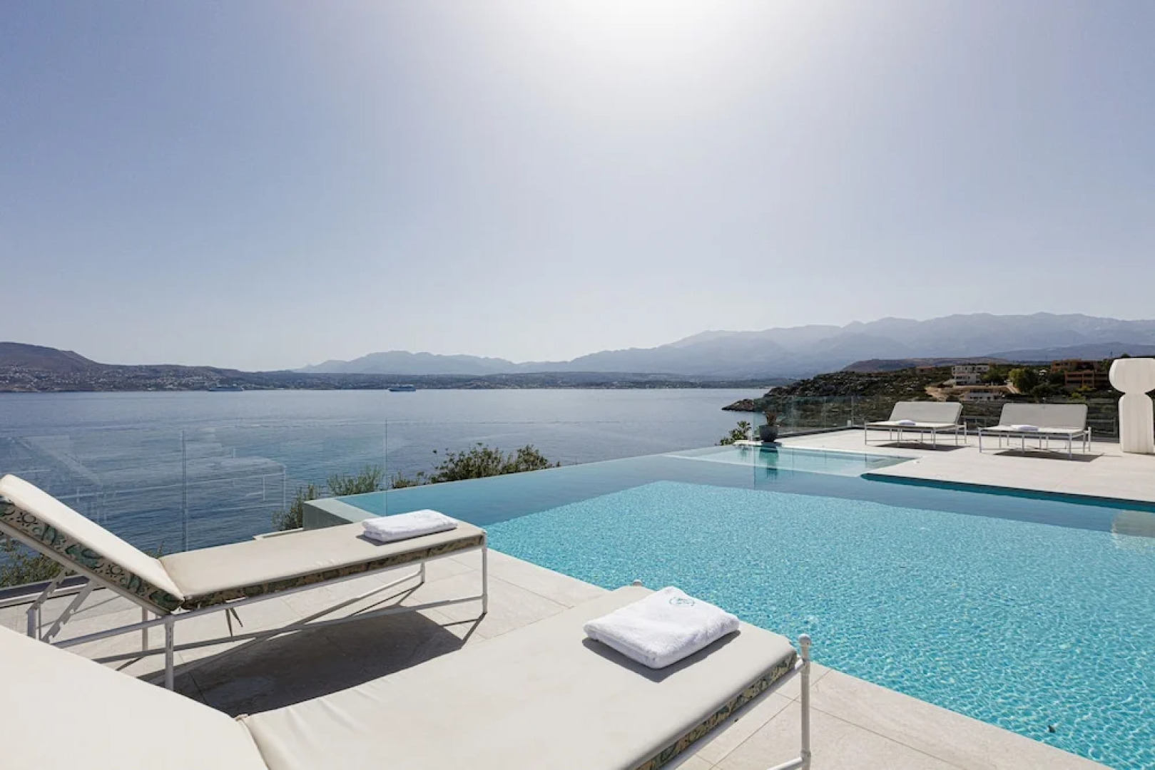 Luxurious Villa With Amazing 360 sea Views Infinity Pool 500m From the Beach