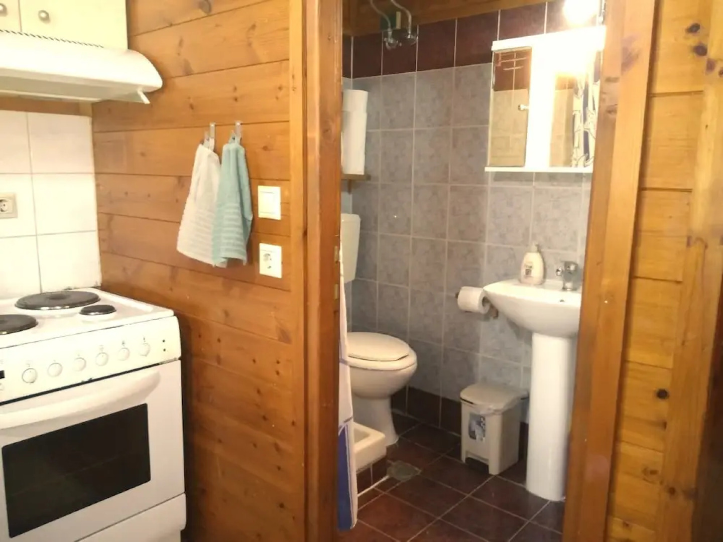 Wooden House near Sea