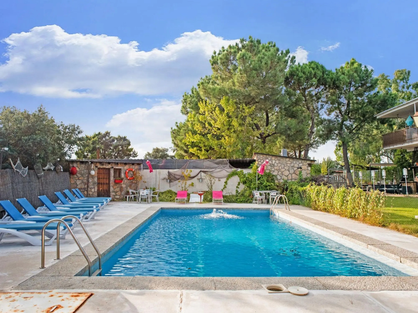 Rural apartment in Galapagar with bubble bath