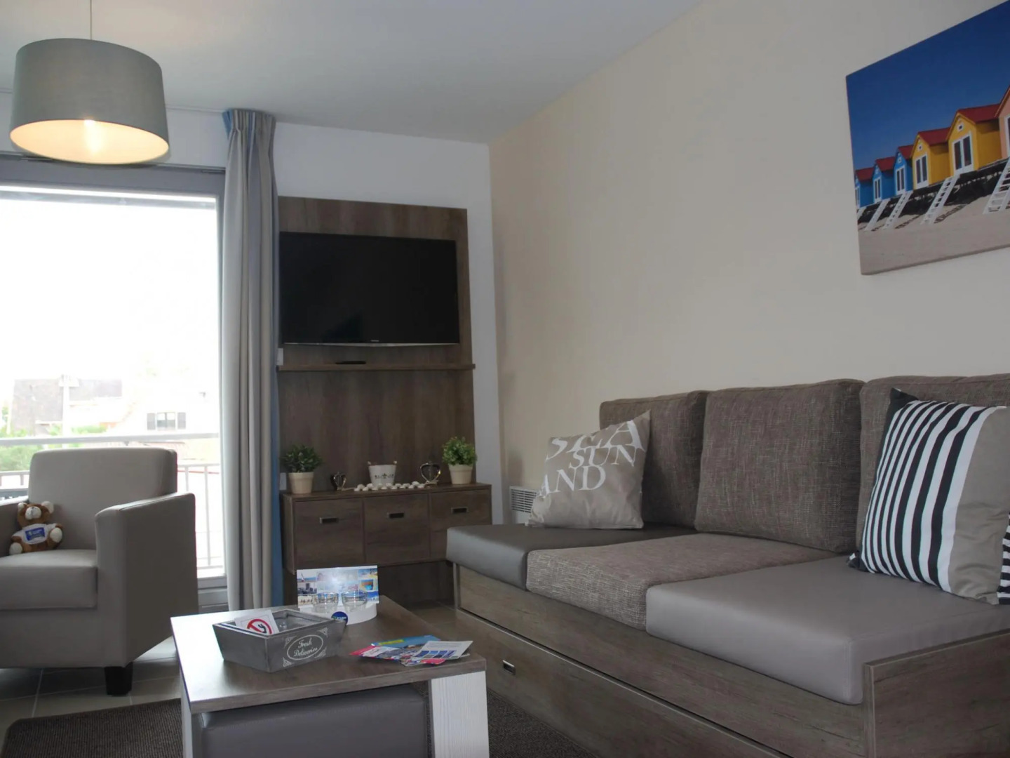 Nice apartment on the edge of the center of Bray-Dunes