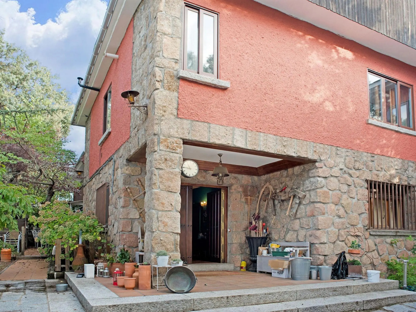 Rural apartment in Galapagar with bubble bath