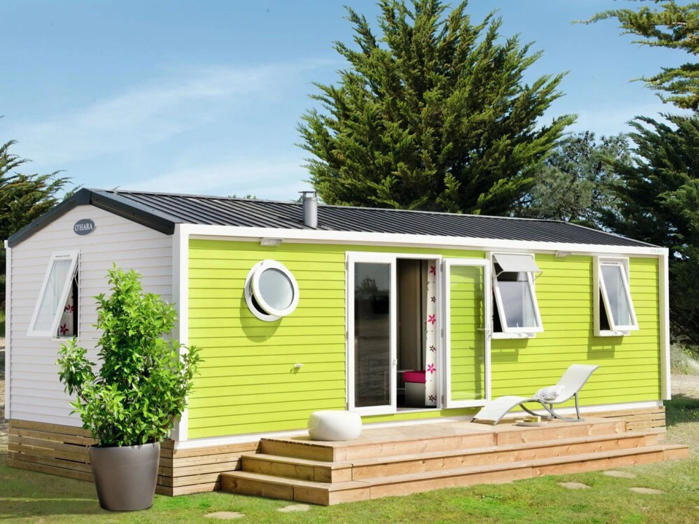 Cozy Mobile Home in Januv Dul With Swimming Pool