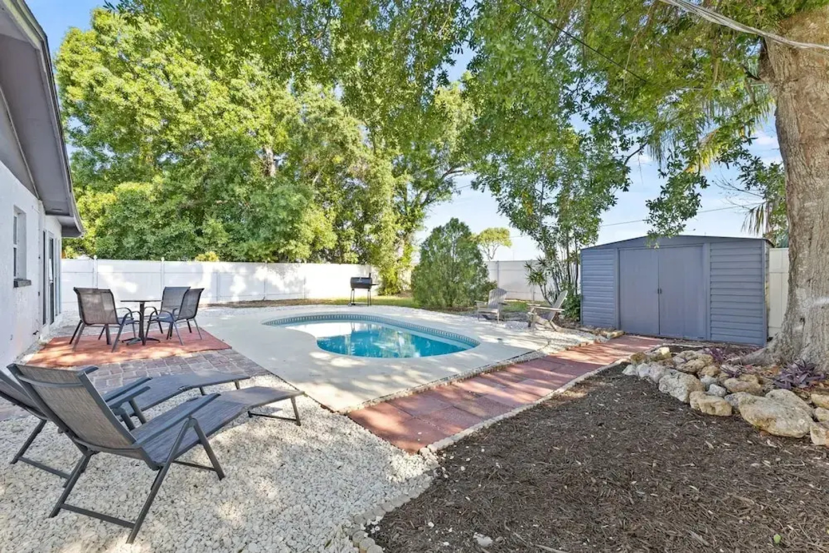 Sunny Palmetto Oasis: 4br Home With Private Pool 4 Bedroom Home by RedAwning