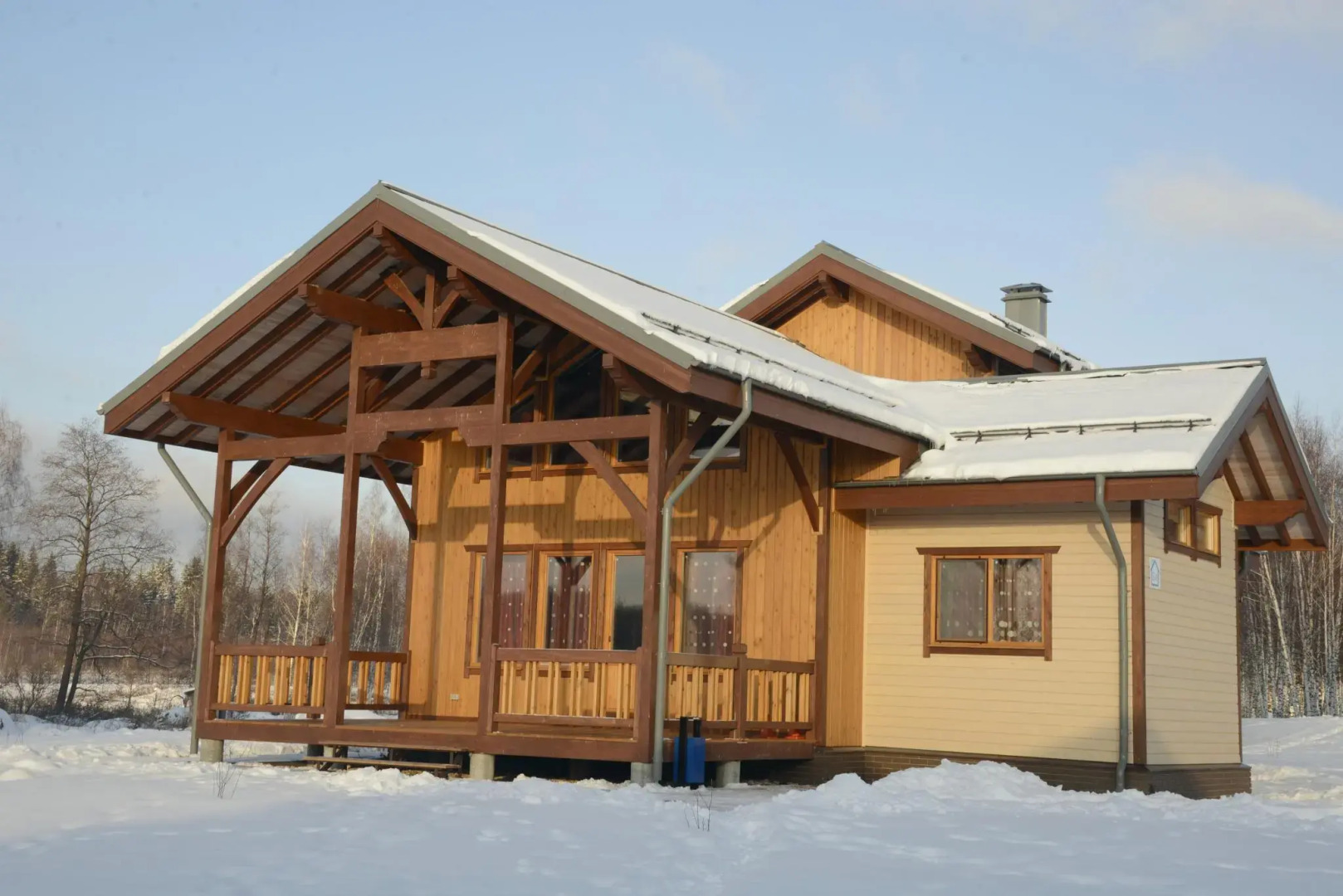 Коттедж Б4 на базе отдыха Новинки Парк