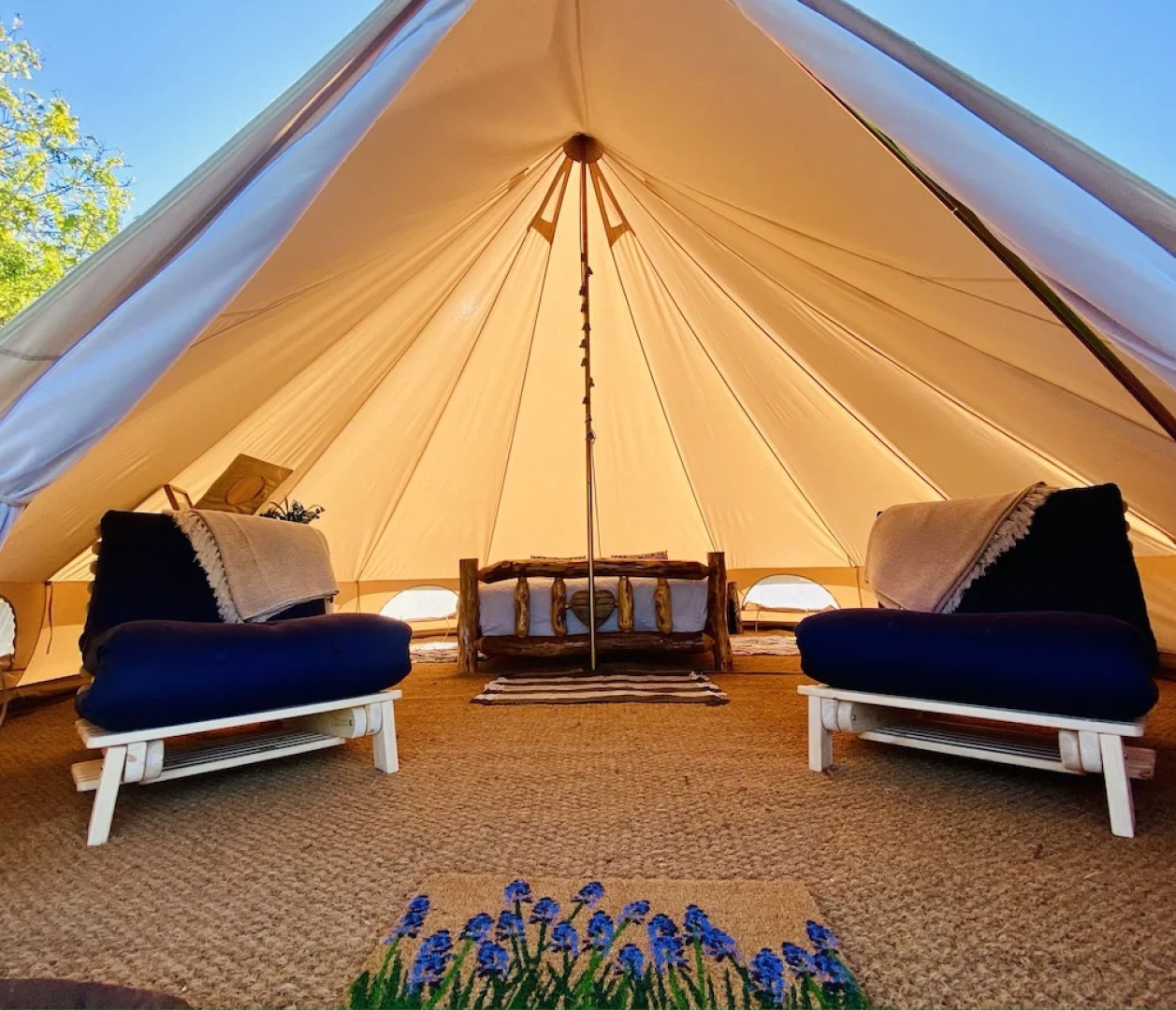 Bluebell Bell Tent - 20 Acres of Natural Beauty