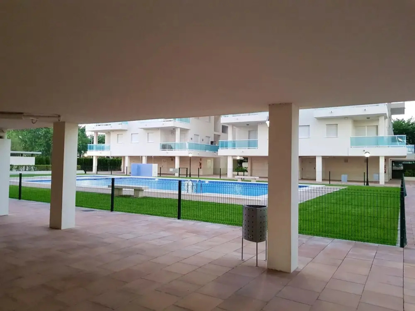 Apartment with 2 Bedrooms in Piles, with Wonderful Sea View And Pool Access - 500 M From the Beach