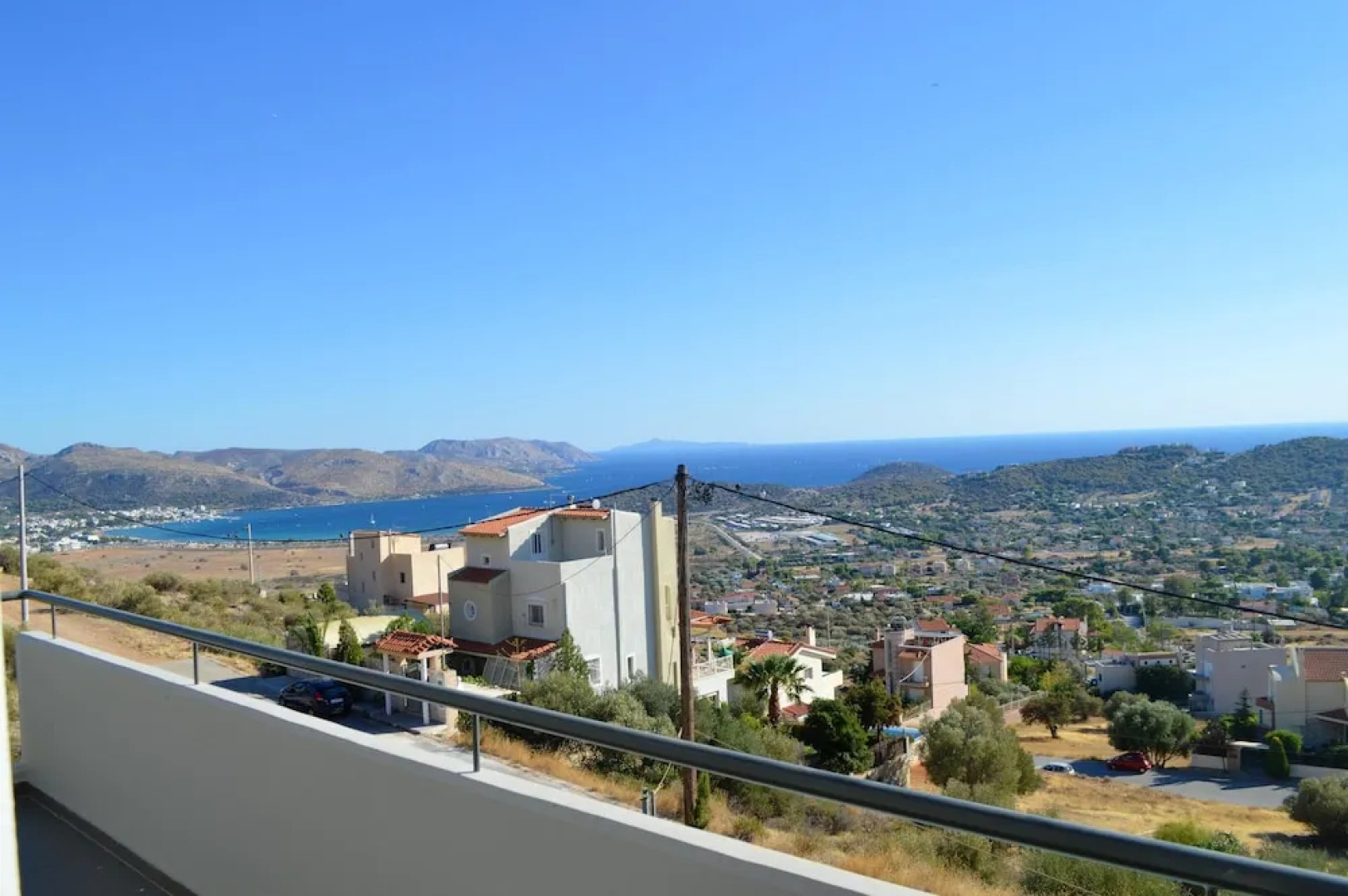 Villa With 4 Bedrooms in Anavissos, With Wonderful sea View, Private P
