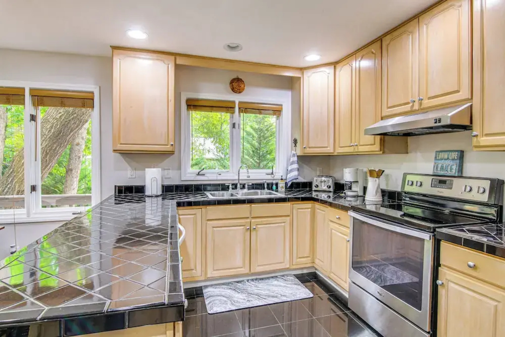 2-story Deck: Waterfront Lake Lure Home!