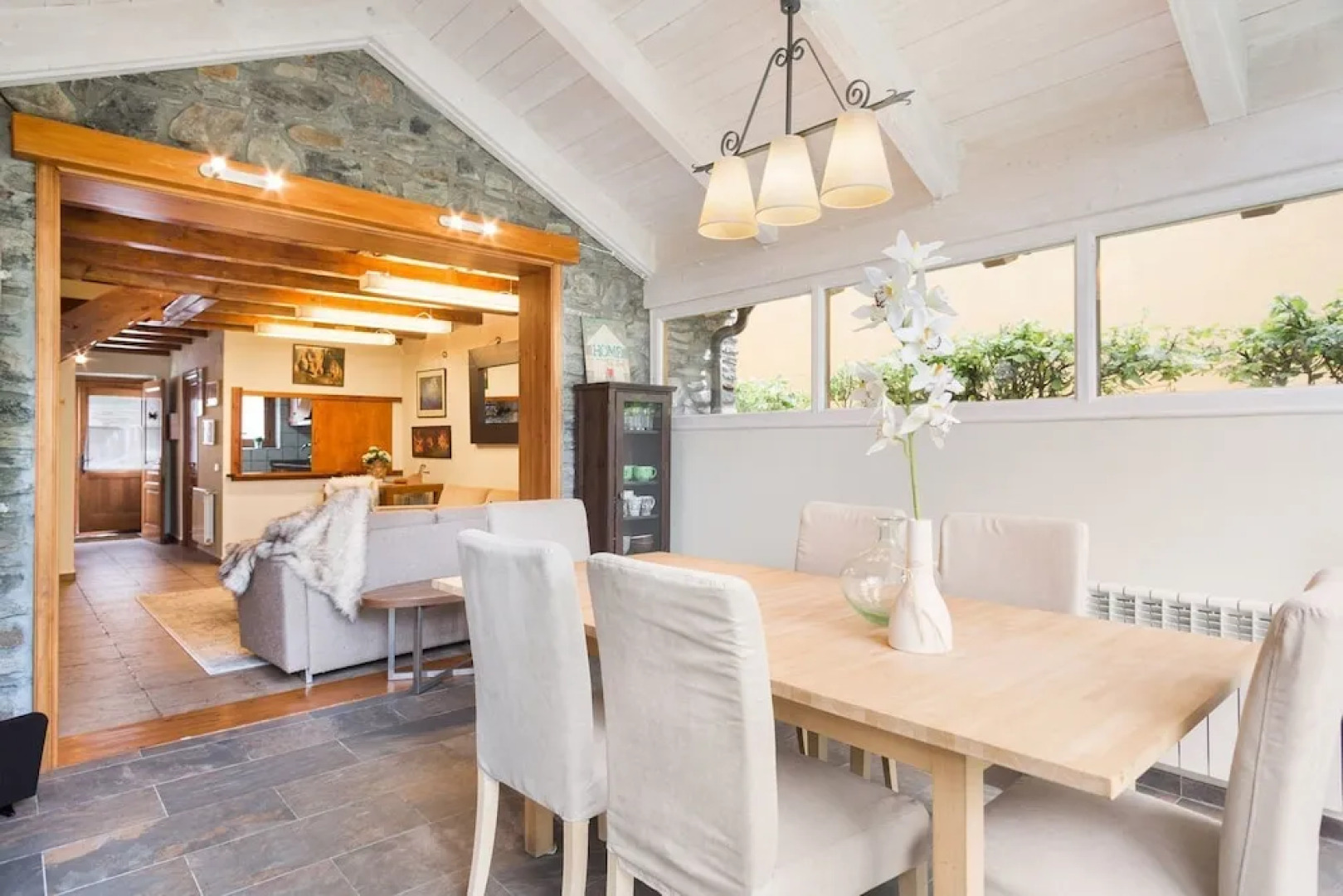 Luderna - Casa con jardín Vista Aneto