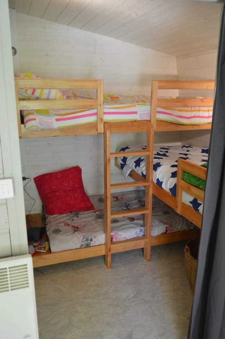 Camping Le Petit Lion - Lodges Bois