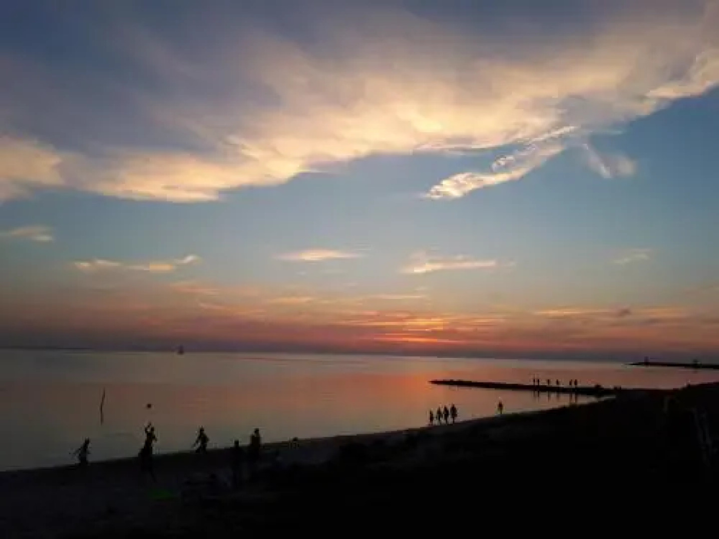 Slapen aan het IJsselmeer