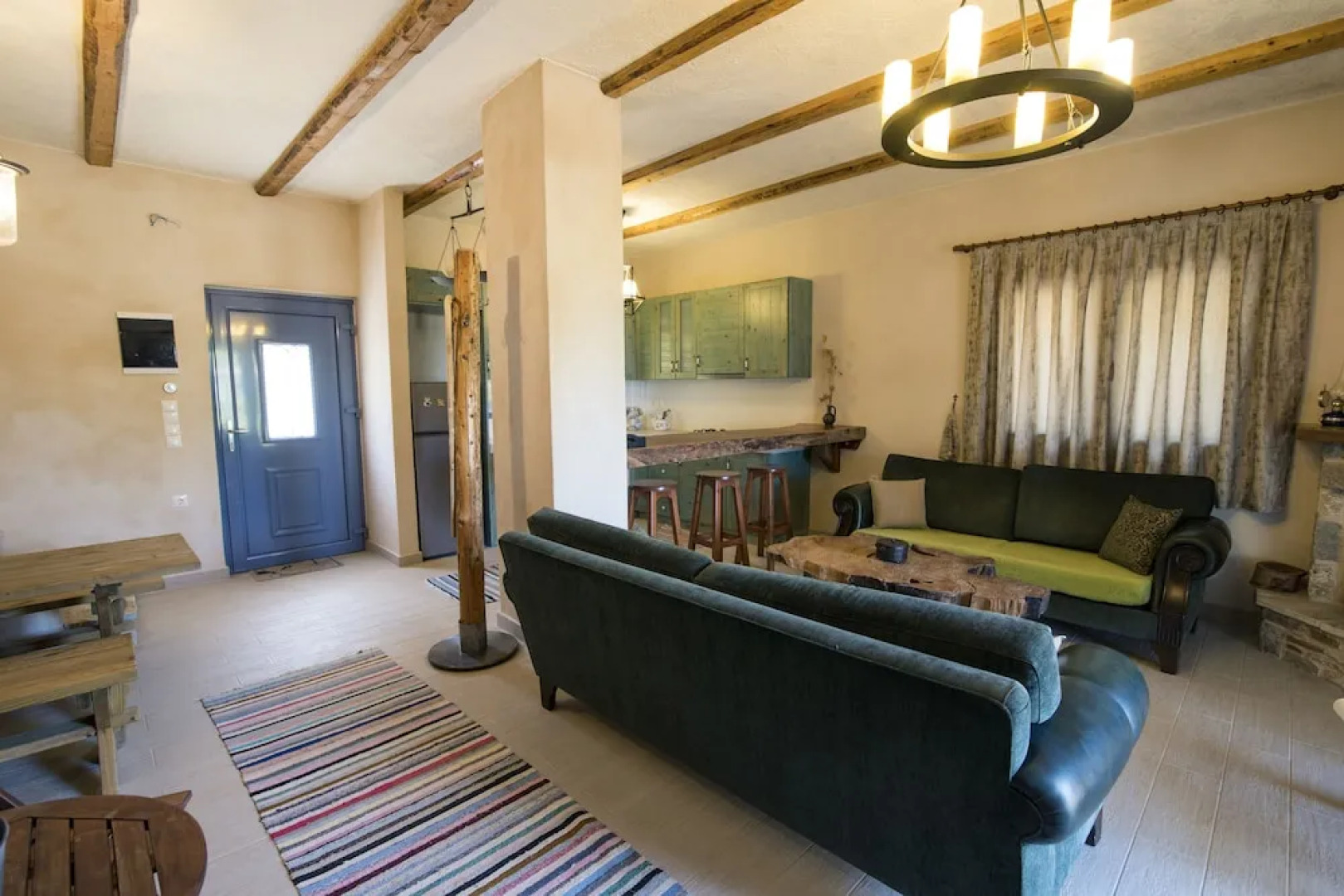 Chaihoutes stone villa into Olive farm in Zia