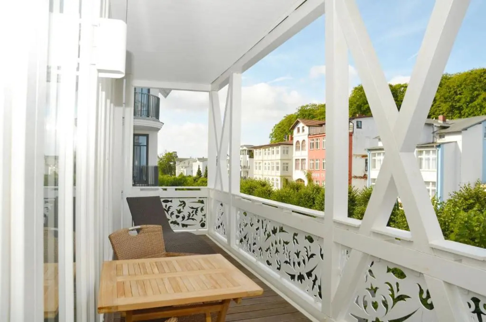 Villa "Johanna" F593 - Appt 12 mit Kamin und zwei Balkonen