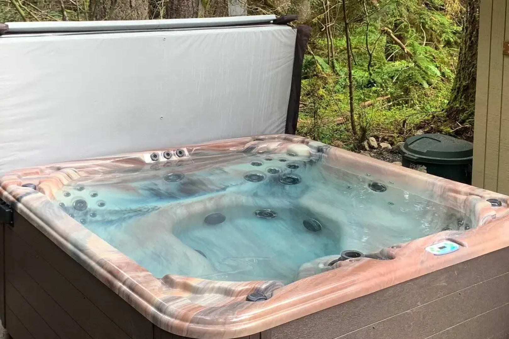 Cozy A-frame w/ Hot Tub, Fire Pit, & Fireplace!