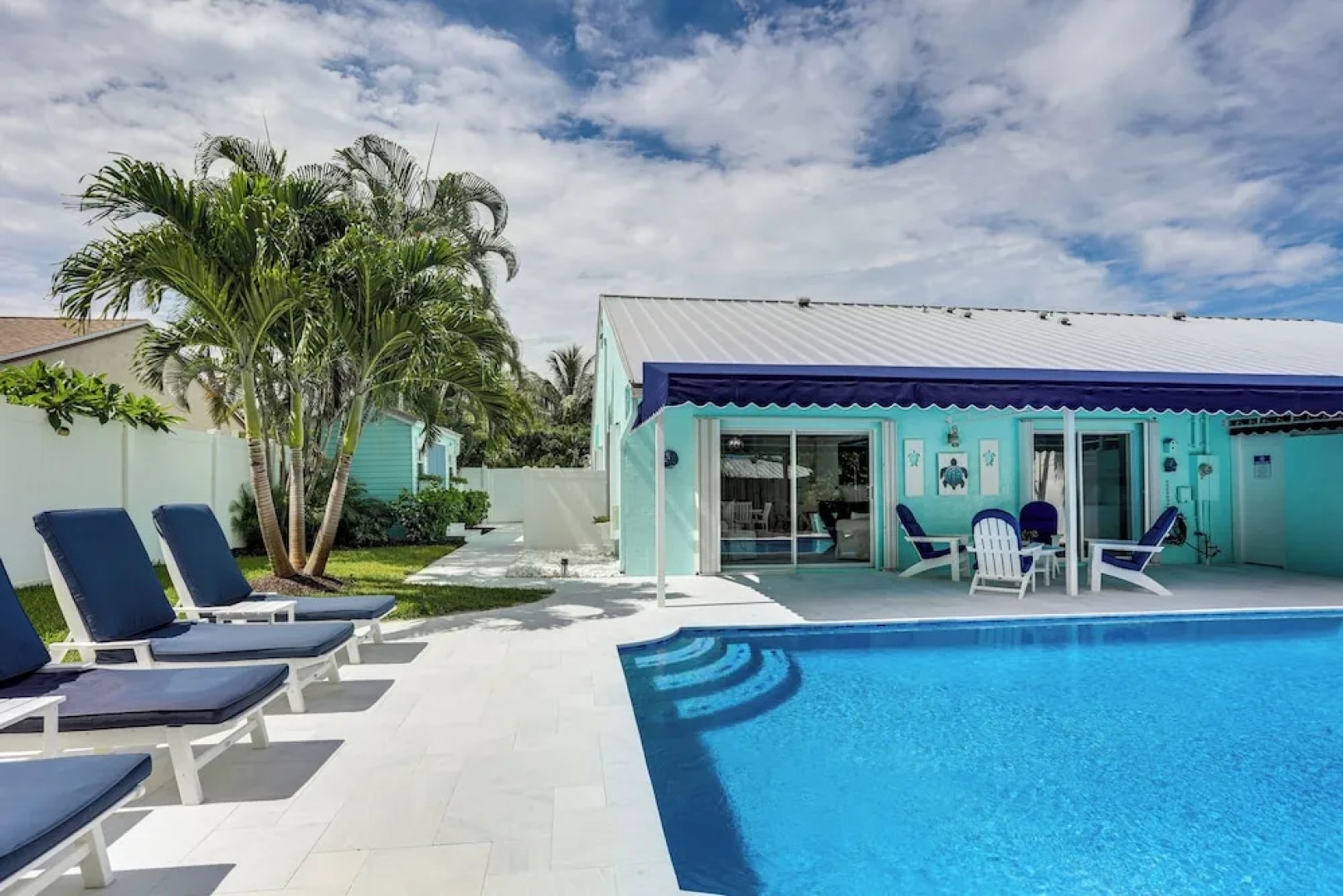 Coastal Villa w/ Private Yard + Heated Pool!