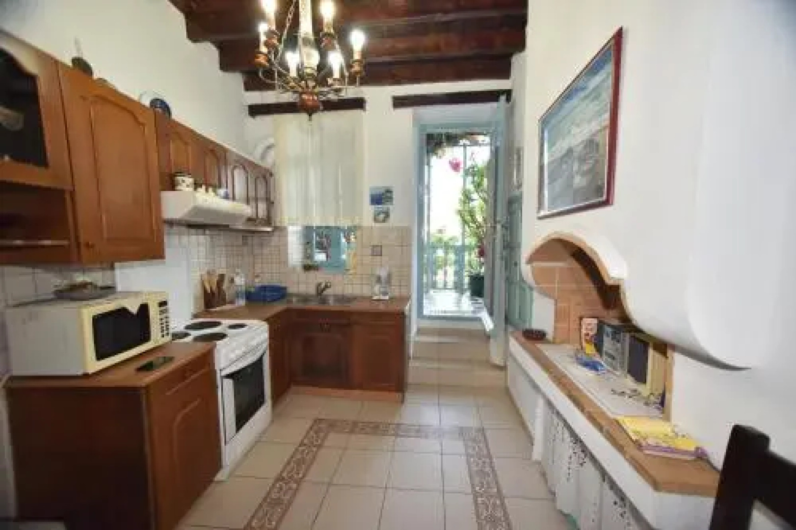 Traditional house by the sea