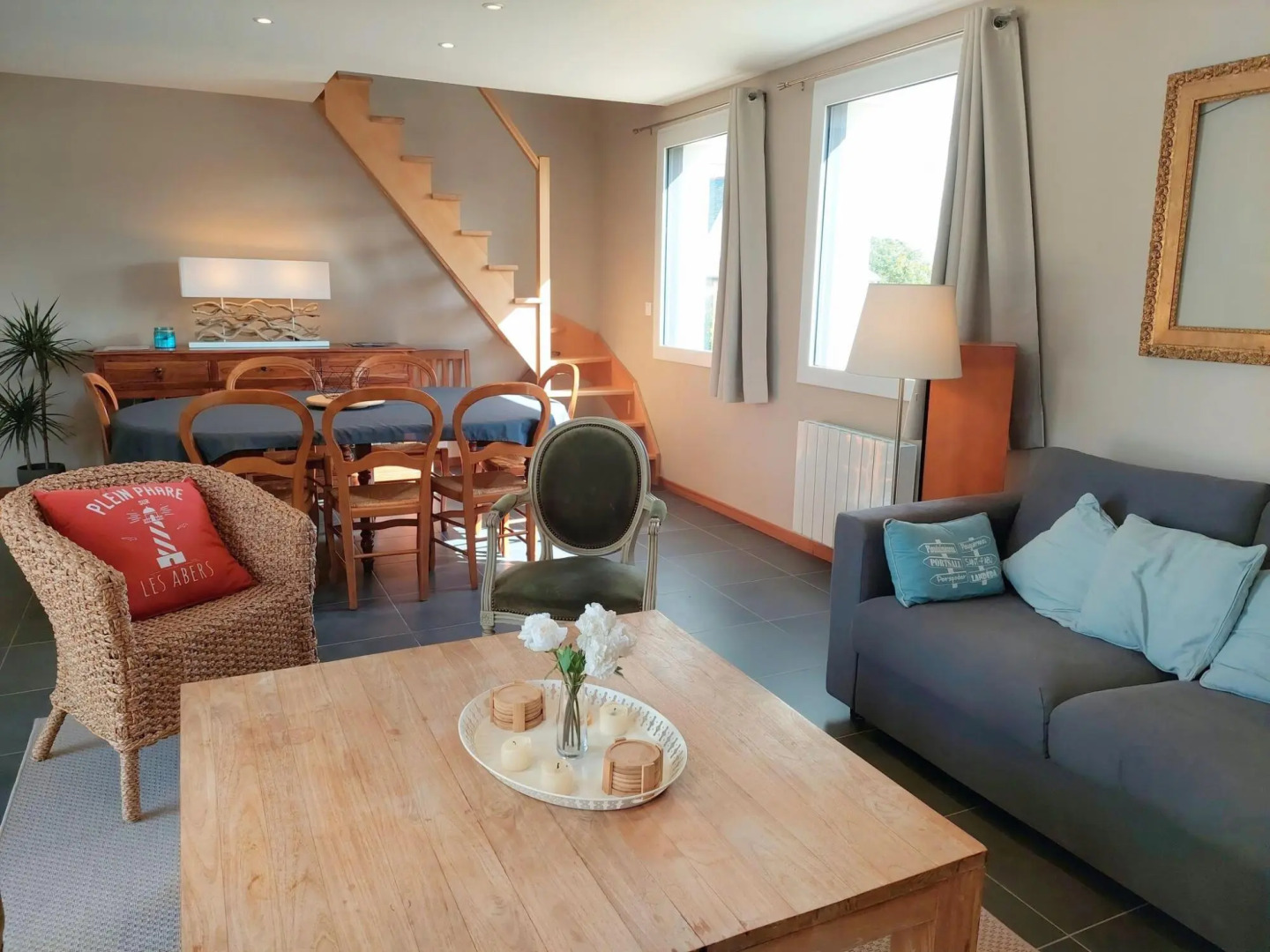 Breton holiday home in a quiet location near the beach