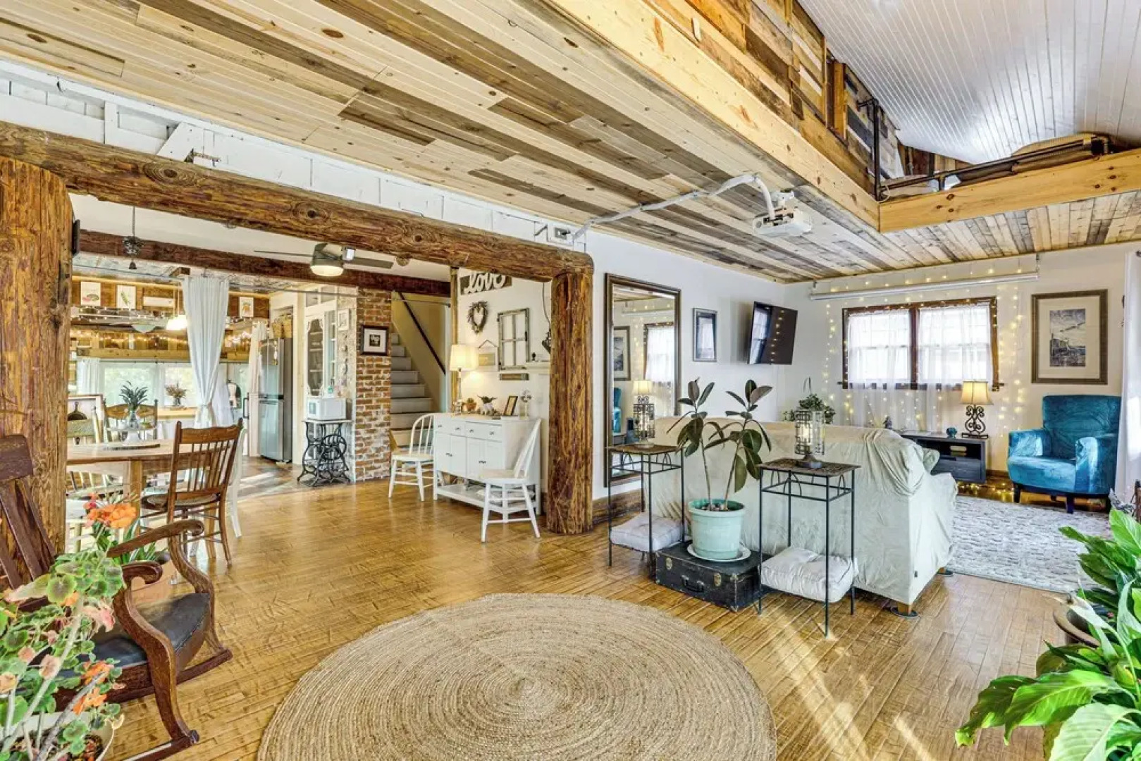 Walk to Downtown: Eclectic Wisconsin Dells Home