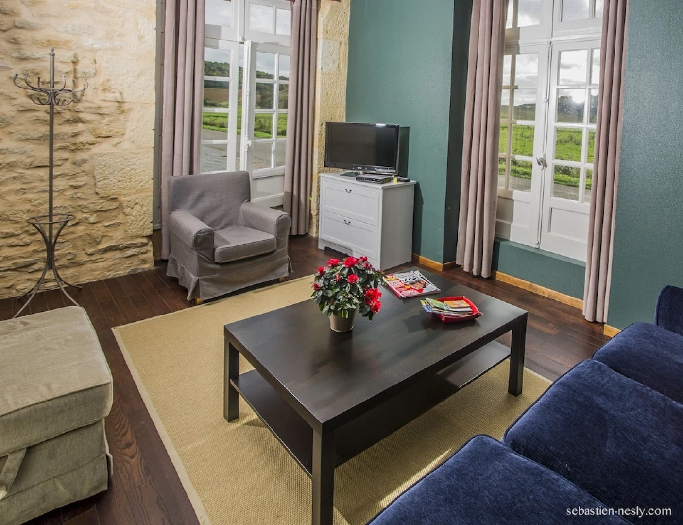 La maison des grilles du château de Prye