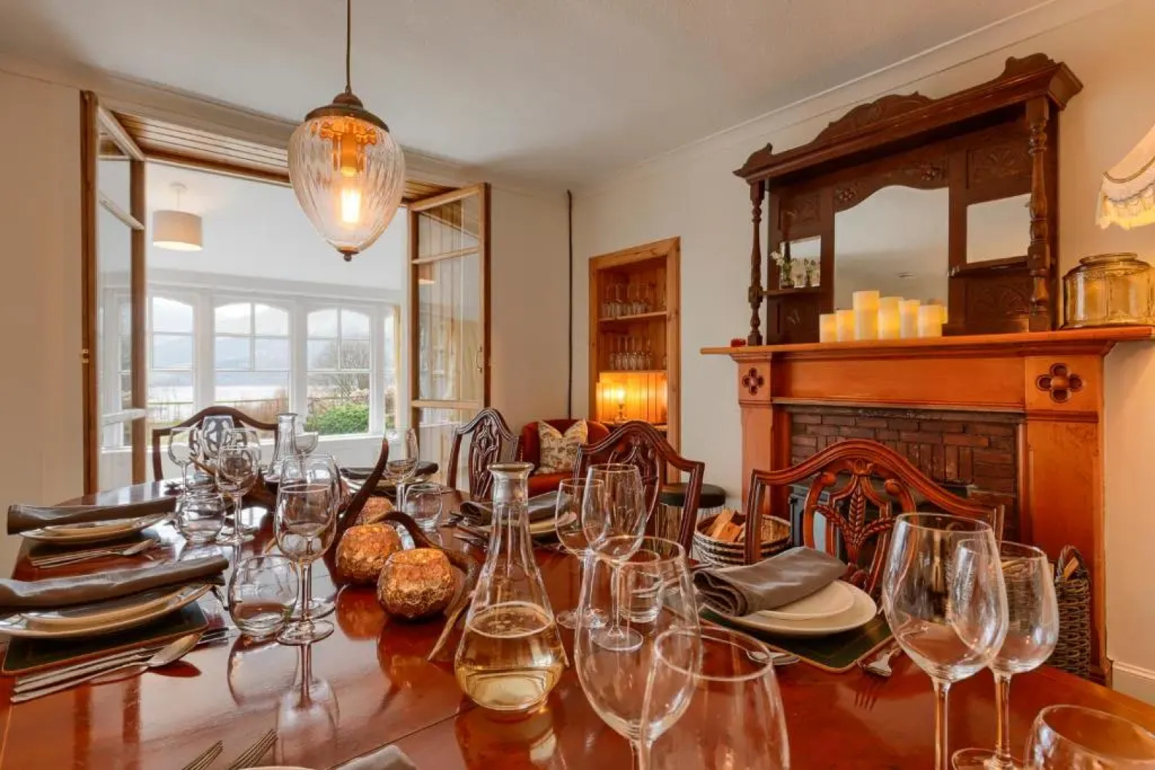 Ardveich House, large Scottish estate home with loch & hill views