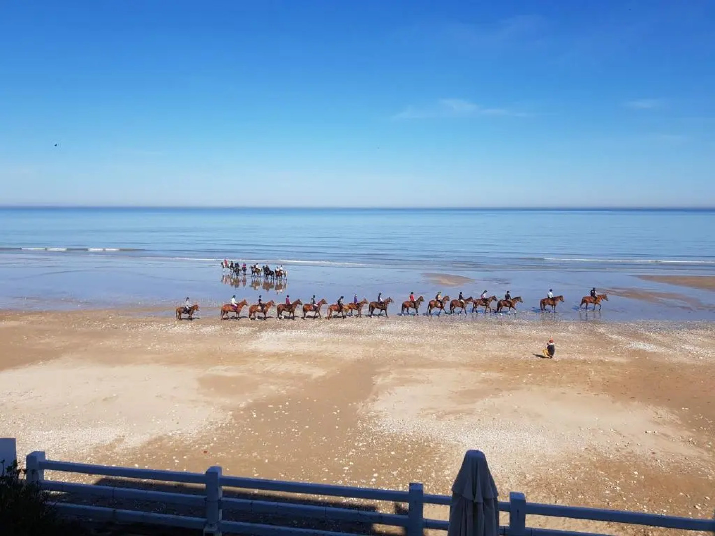 Les pieds dans l'eau