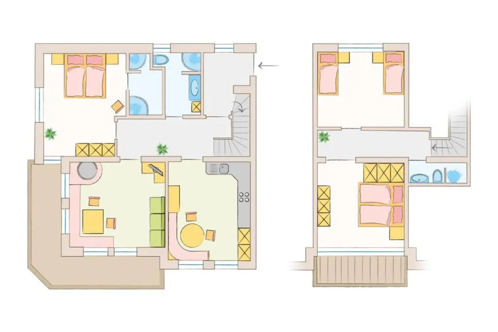 XL Appartements Steinhaus