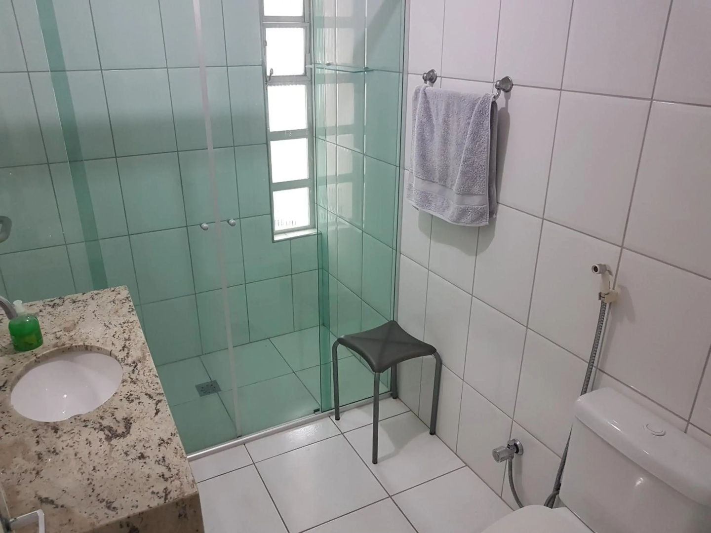Santos - Apartamento Frente Mar C/ Ar Condicionado/ Garagem Privativa/Internet/TV a Cabo