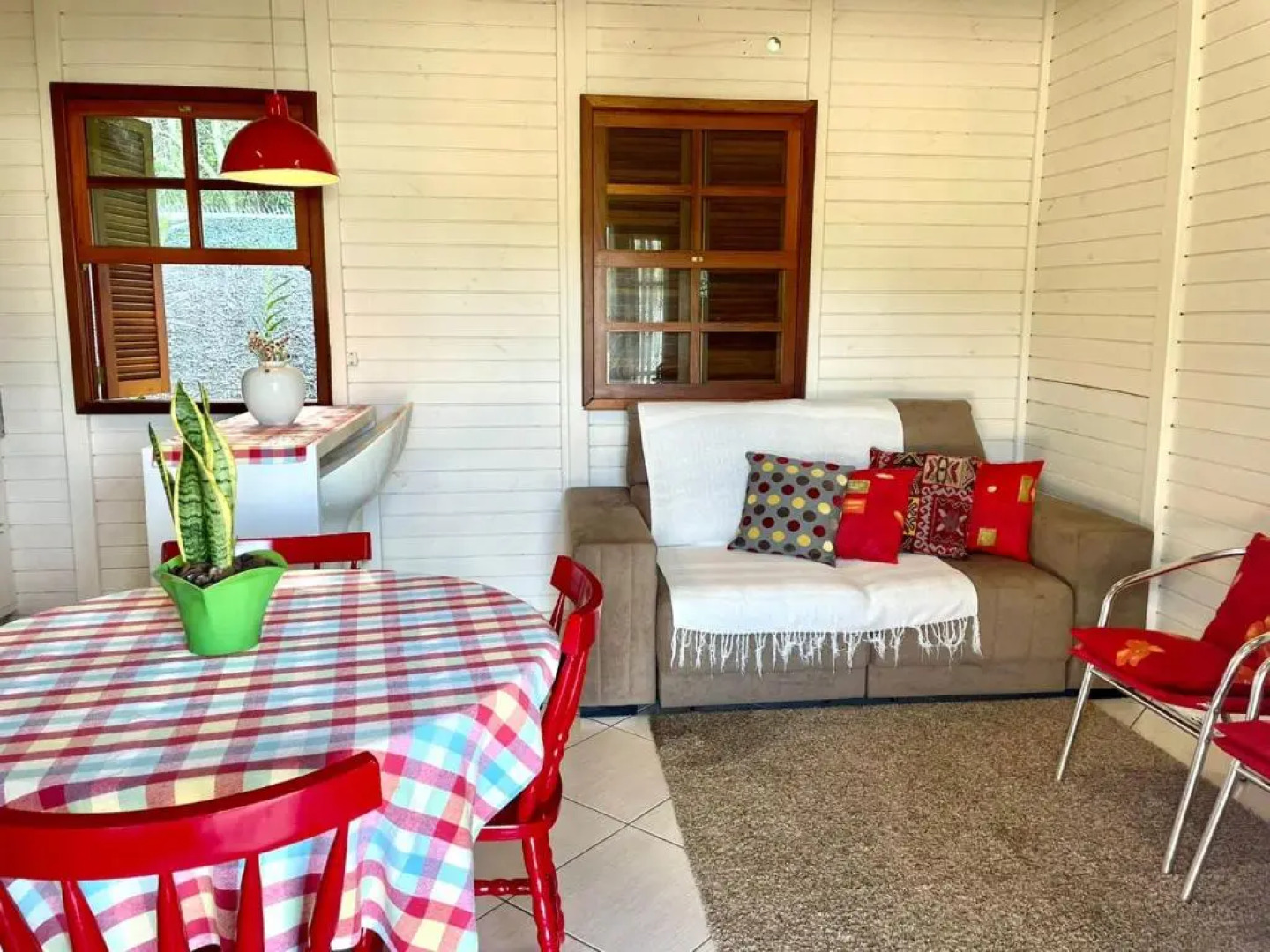 Cabana com piscina - 5 min a pé da praia - Porto Belo