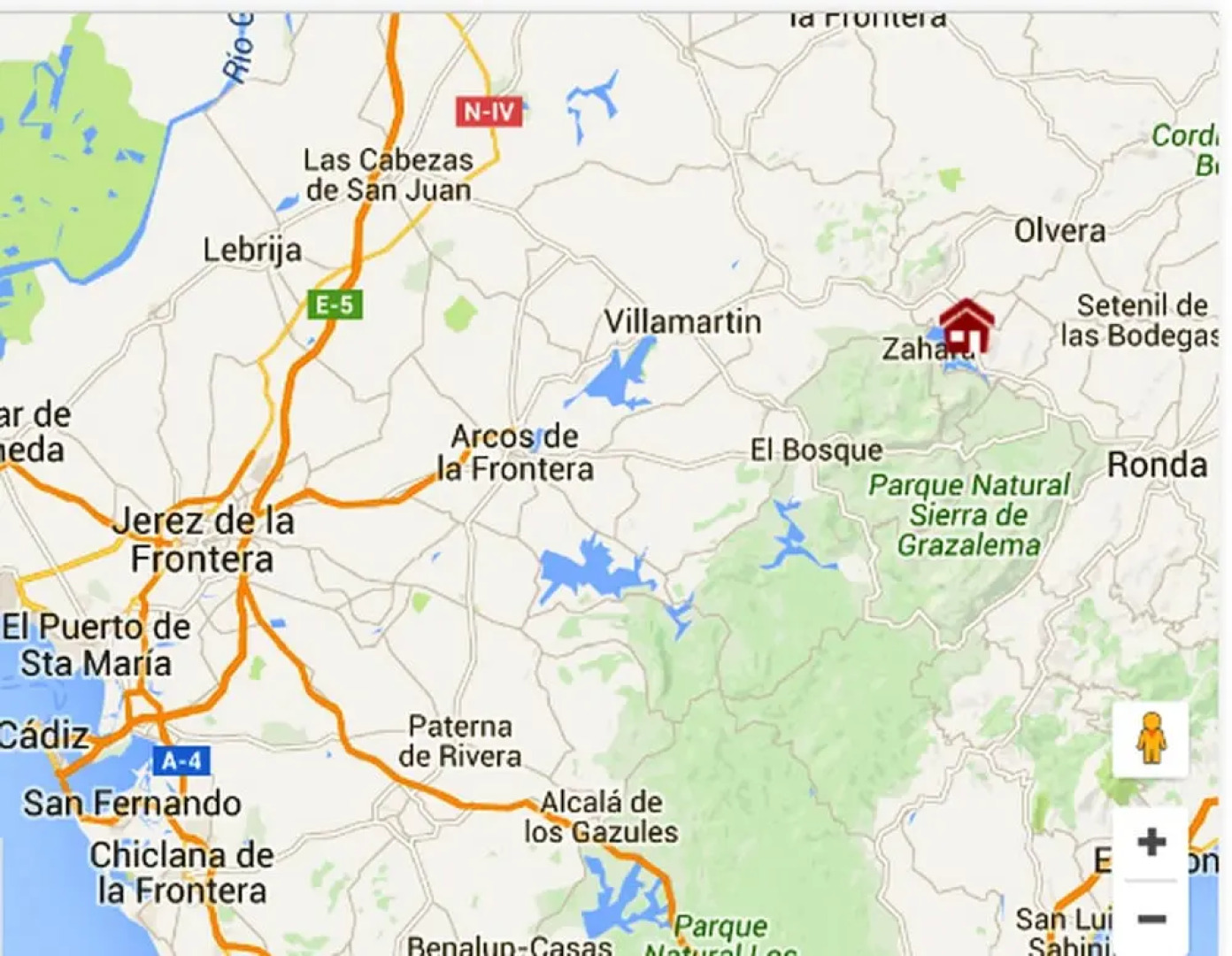 House With 2 Bedrooms in El Gastor, With Wonderful Lake View, Private