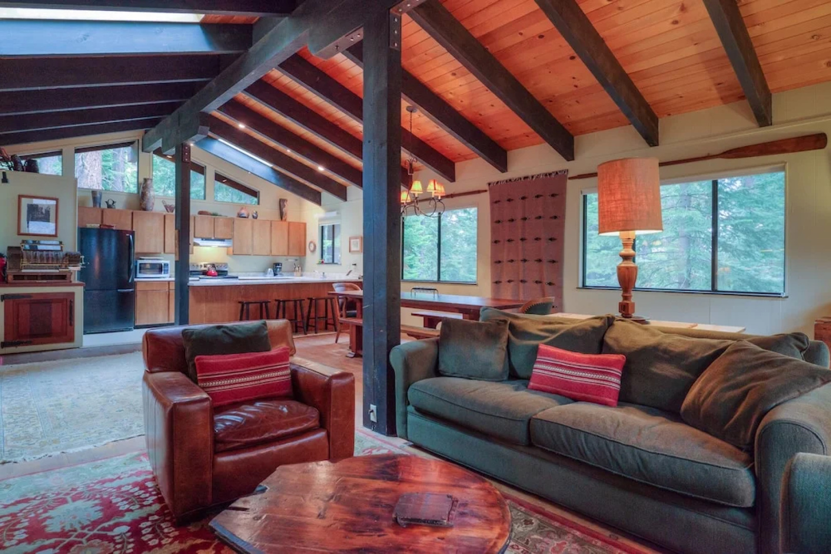 Rustic Modern Cabin in the Pines by RedAwning