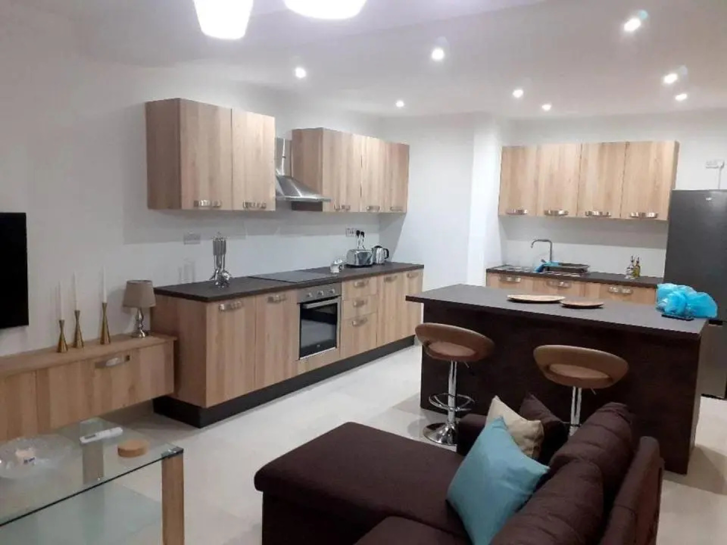 Beautiful, sea view 2 bedrooms apartment, Marsalforn, Gozo