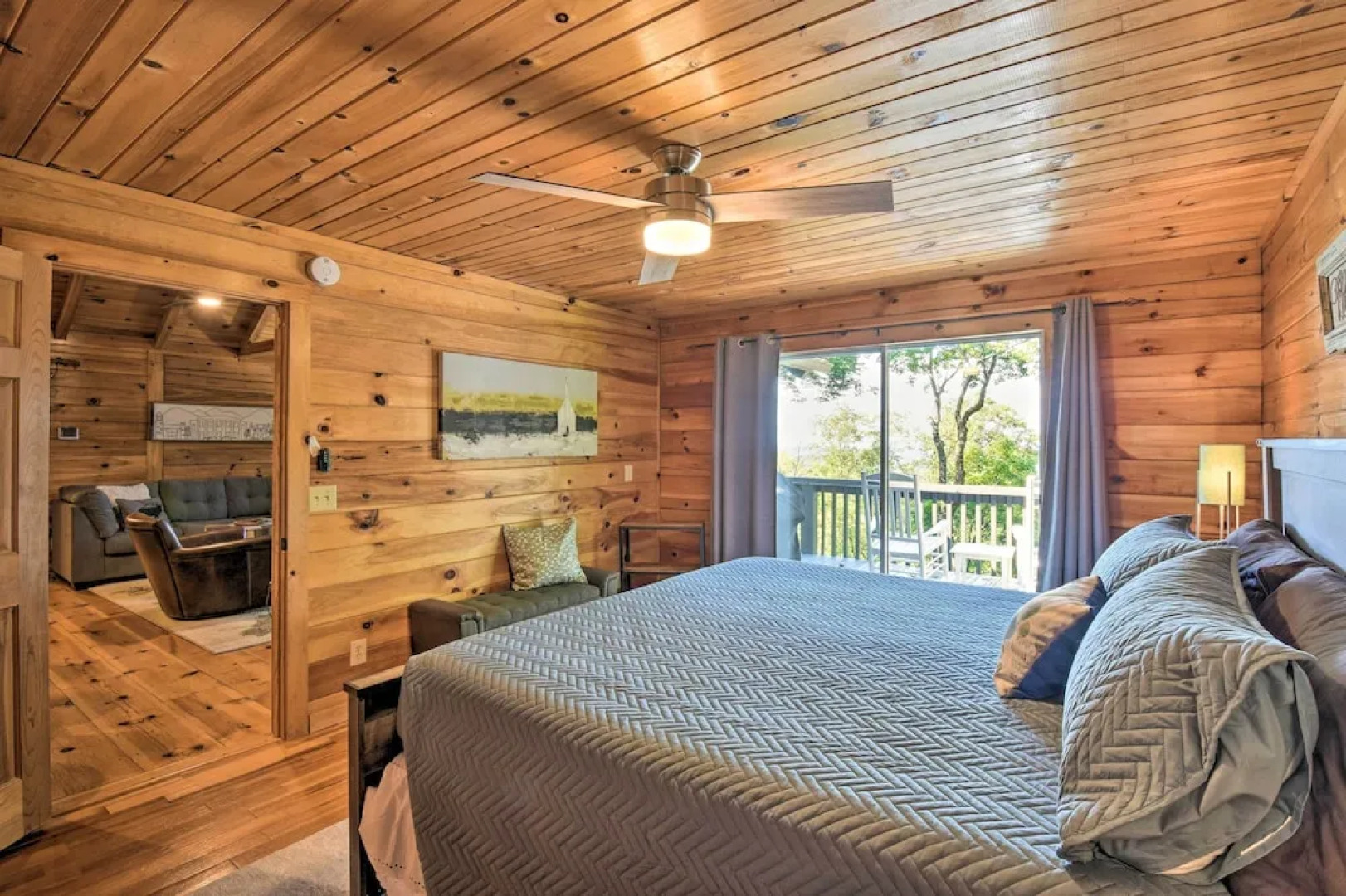 Bent Tree Cabin With Mountain & Lake Views!