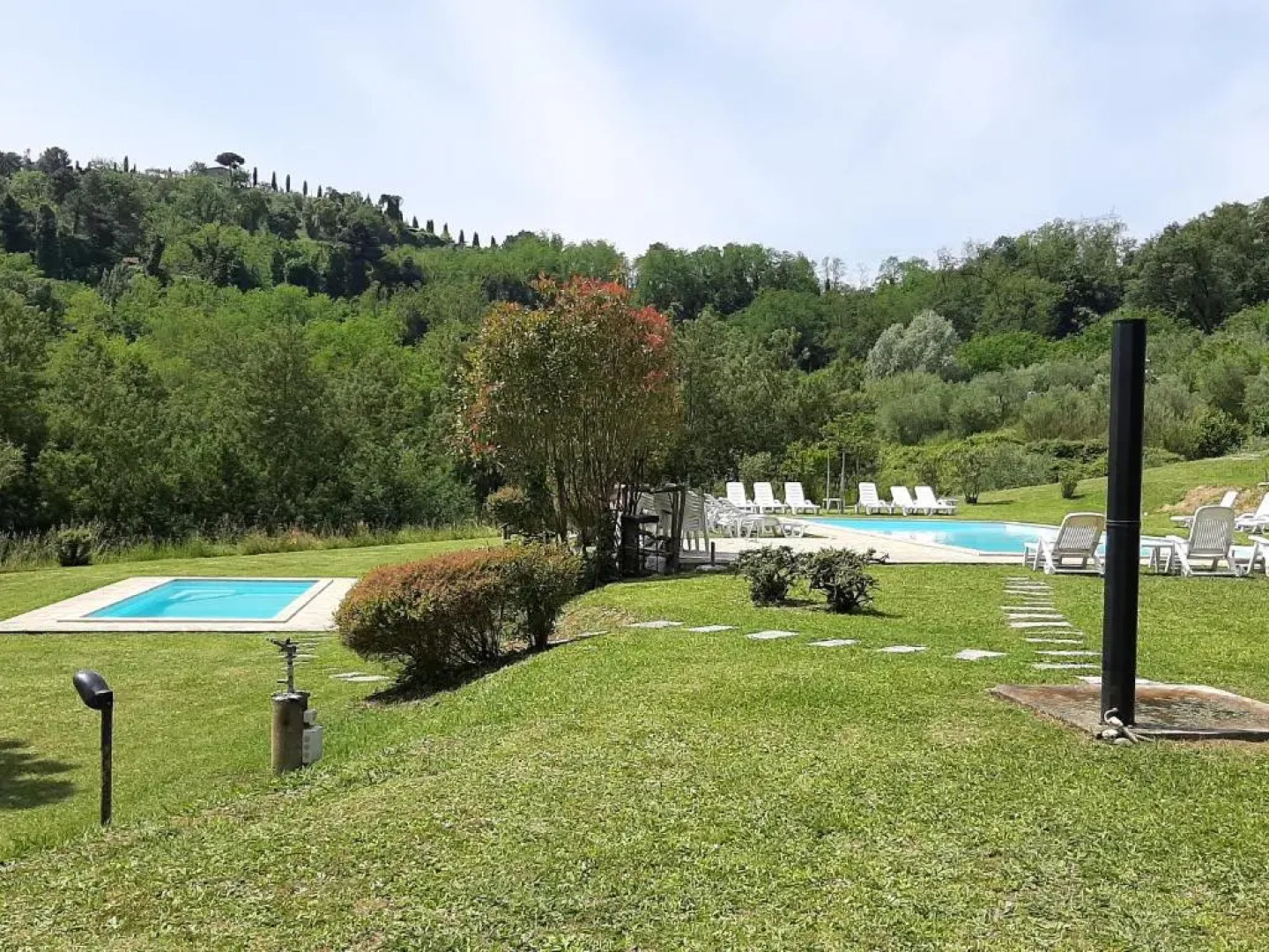 2 bedrooms appartement with shared pool garden and wifi at Montecarlo