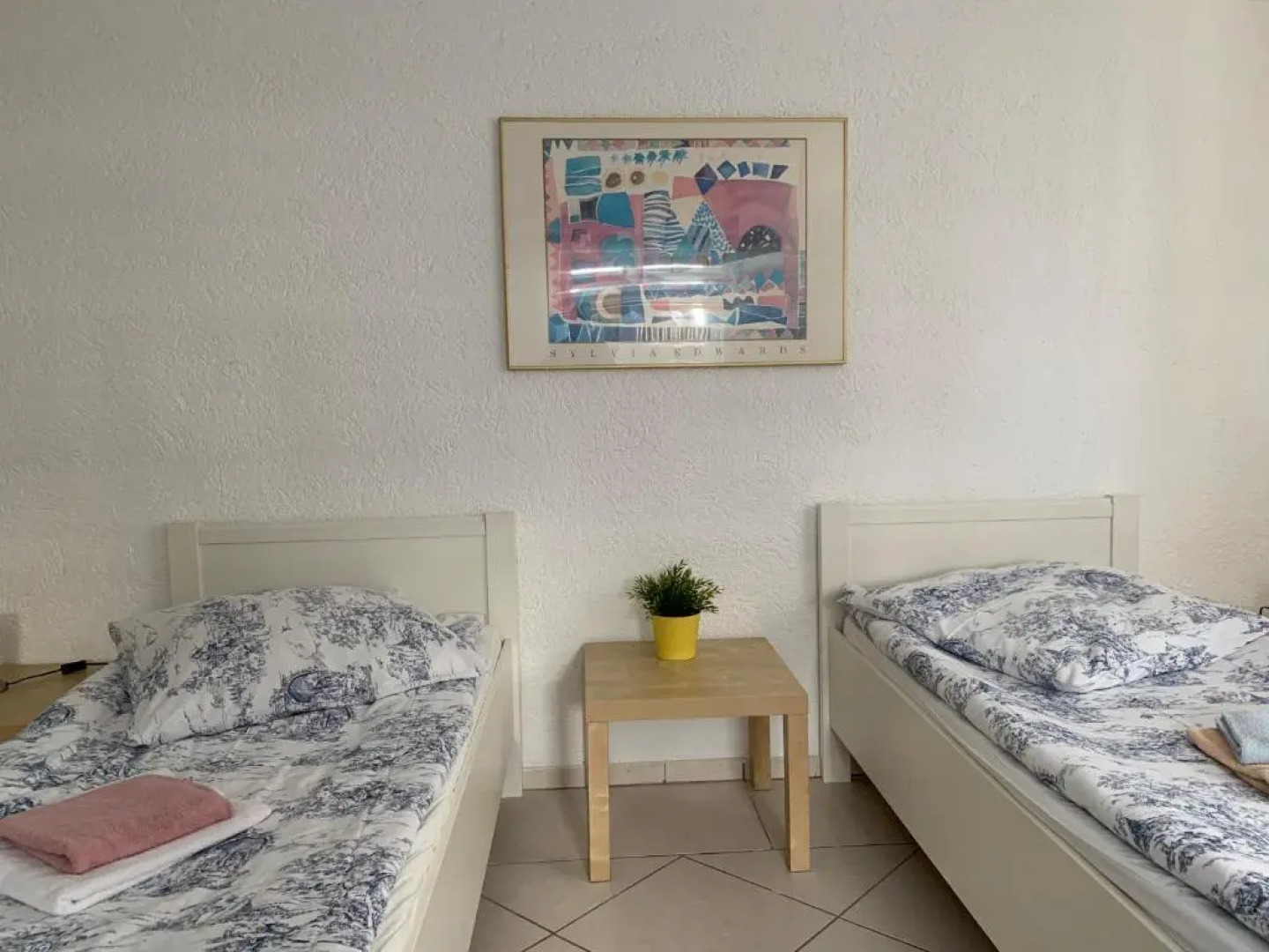 Ferienwohnung 1 Souterrainfenster