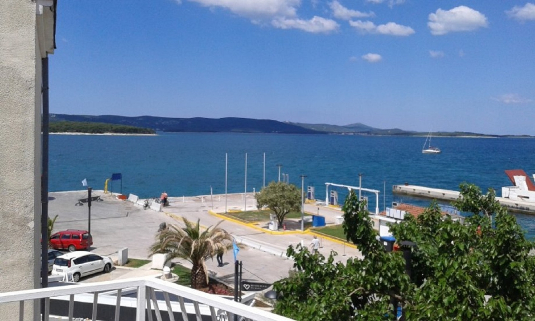 Apartment Drago - apartments in the center: A2 Biograd, Riviera Biograd