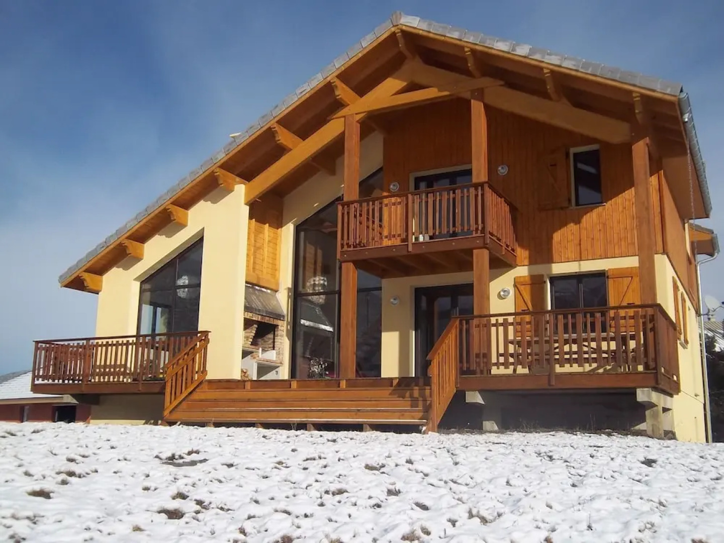 Quaint Chalet in Selonnet With Terrace