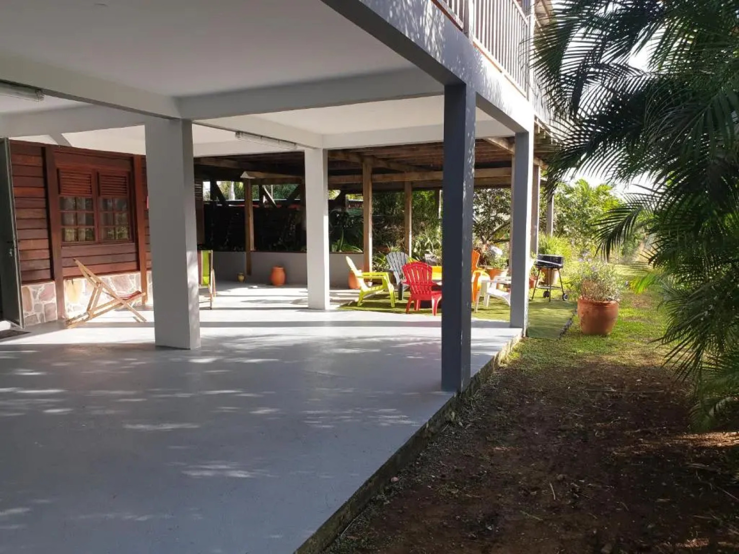 Le Goyav' appart avec piscine et jacuzzi au Vauclin