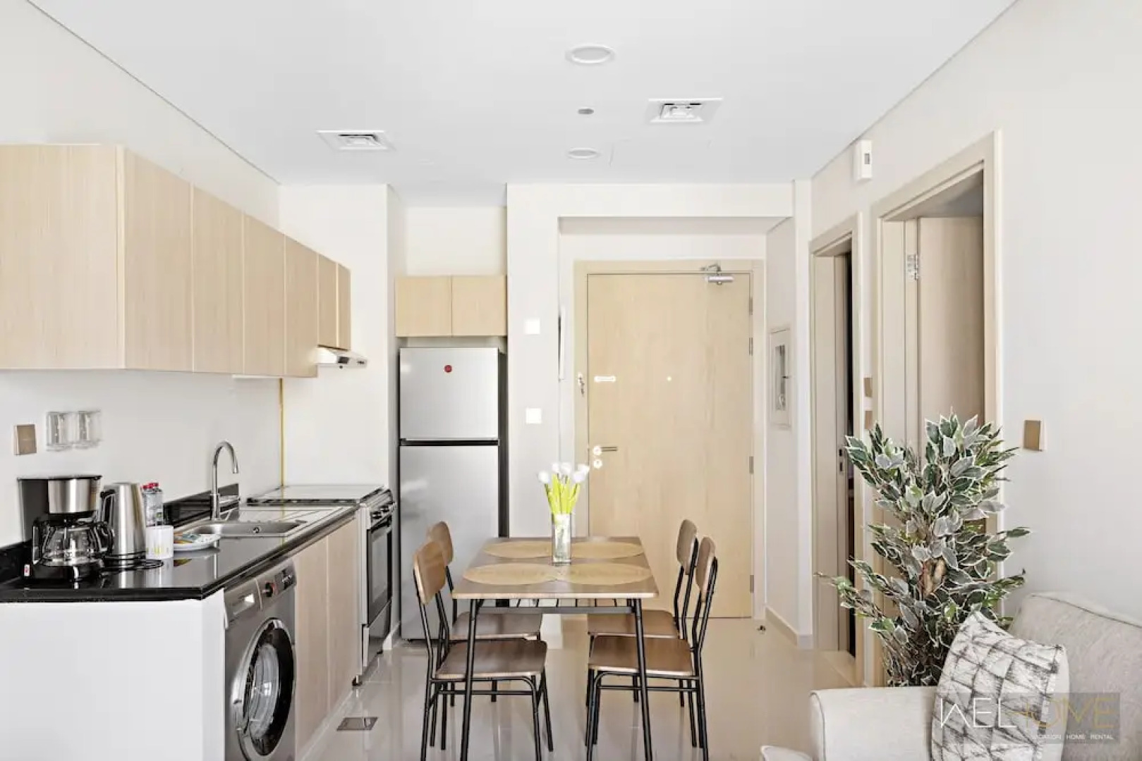 WelHome - Breathtaking View 1BR Apt in Damac Hills 2