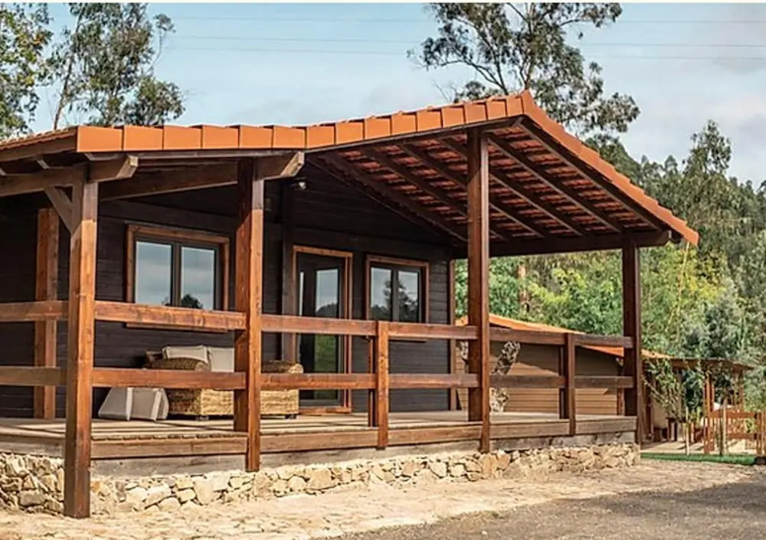 Chalet With 2 Bedrooms in Carvalhal, Albergaria-a-velha, With Shared Pool, Furnished Balcony and Wifi