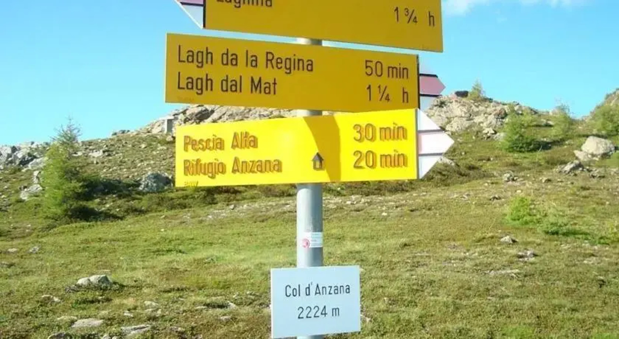 Rifugio Capanna Anzana 2050 m.s.l.m.