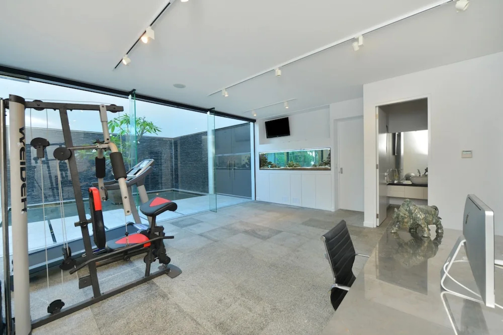 Glass House on the Beach