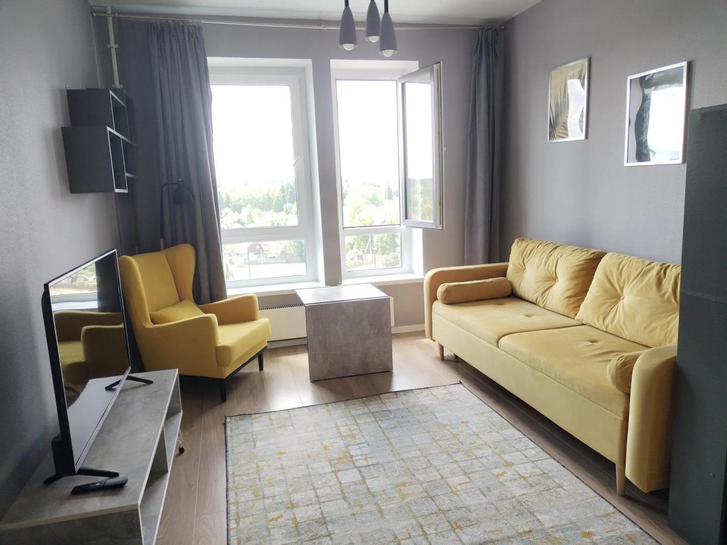 Апартаменты на проспекте Новосередневский 19